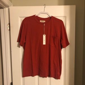 NWT Imogene and Willie red Pocket Tee Shirt XL
